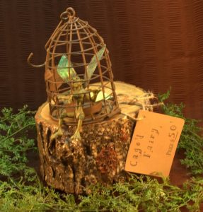 Caged Forest Wood Fairy