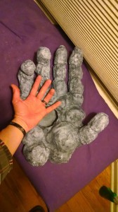 stone elemental hand dry brushed